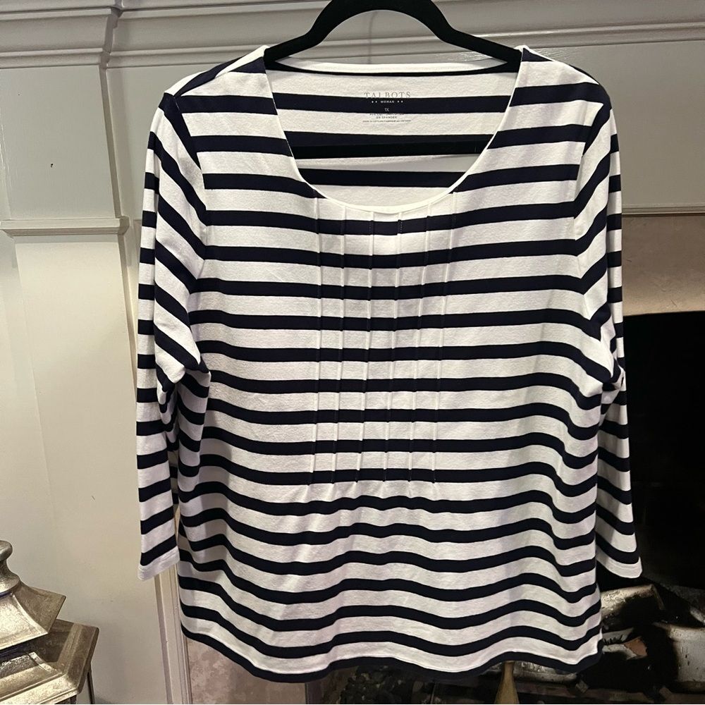 Talbots Women's Striped Top